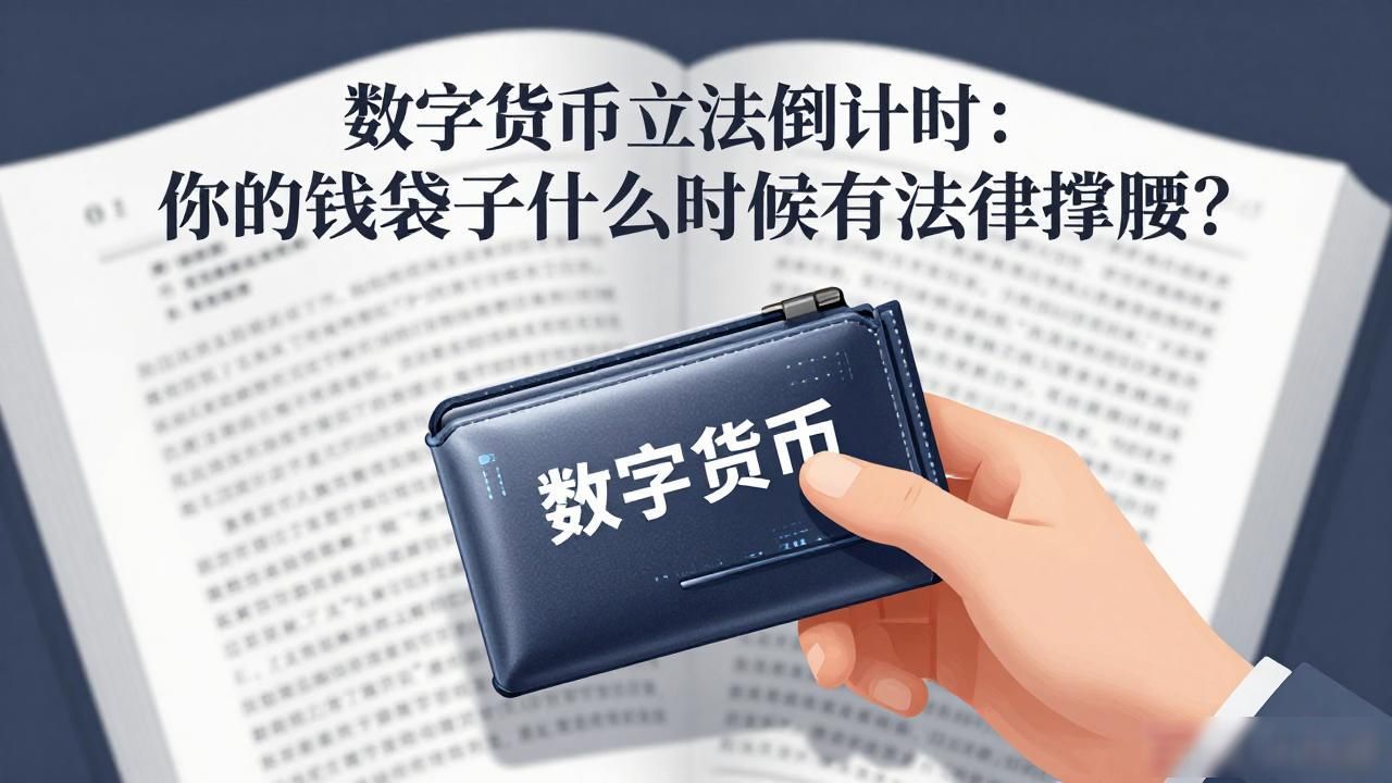 数字货币立法倒计时：你的钱袋子什么时候有法律撑腰？