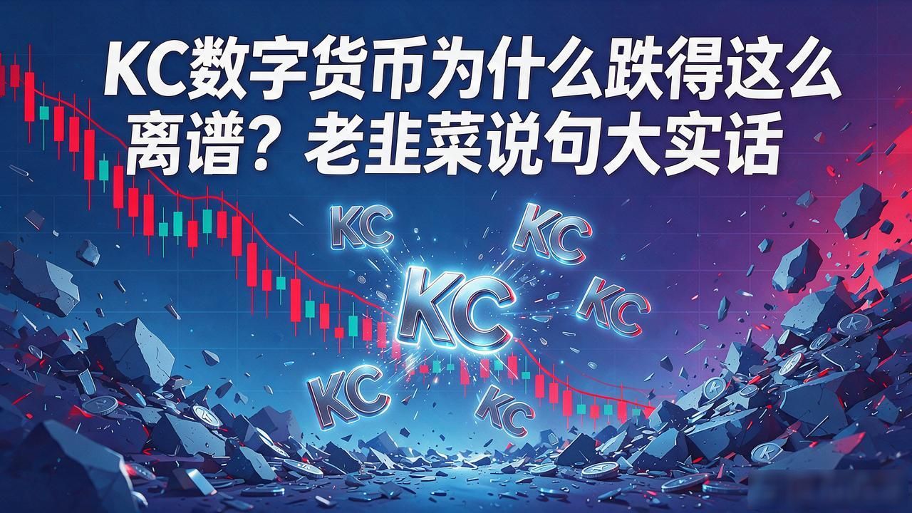 KC数字货币为什么跌得这么离谱？老韭菜说句大实话