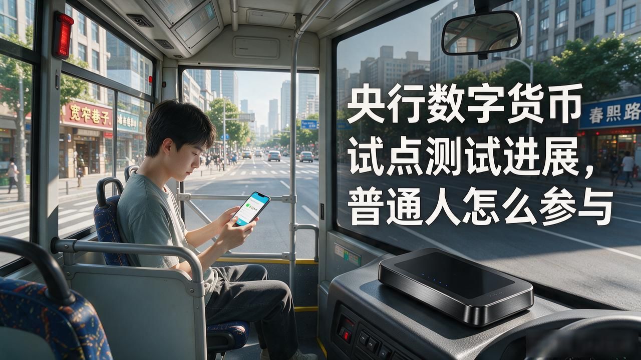 央行数字货币试点测试进展，普通人怎么参与