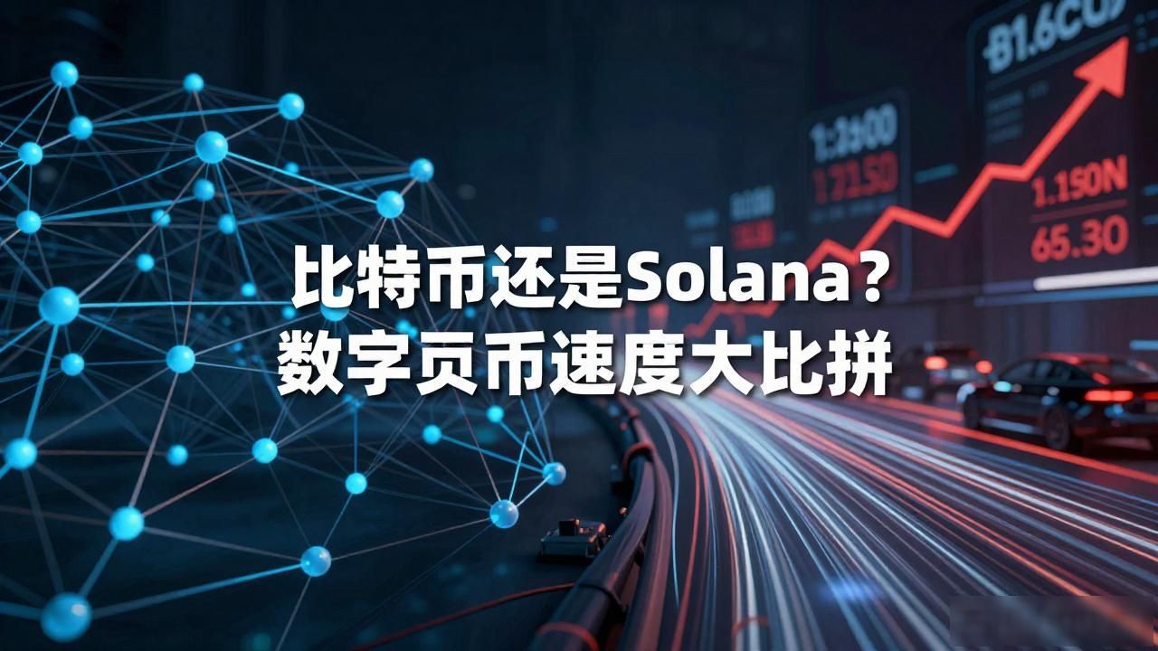 比特币还是Solana？数字货币速度大比拼