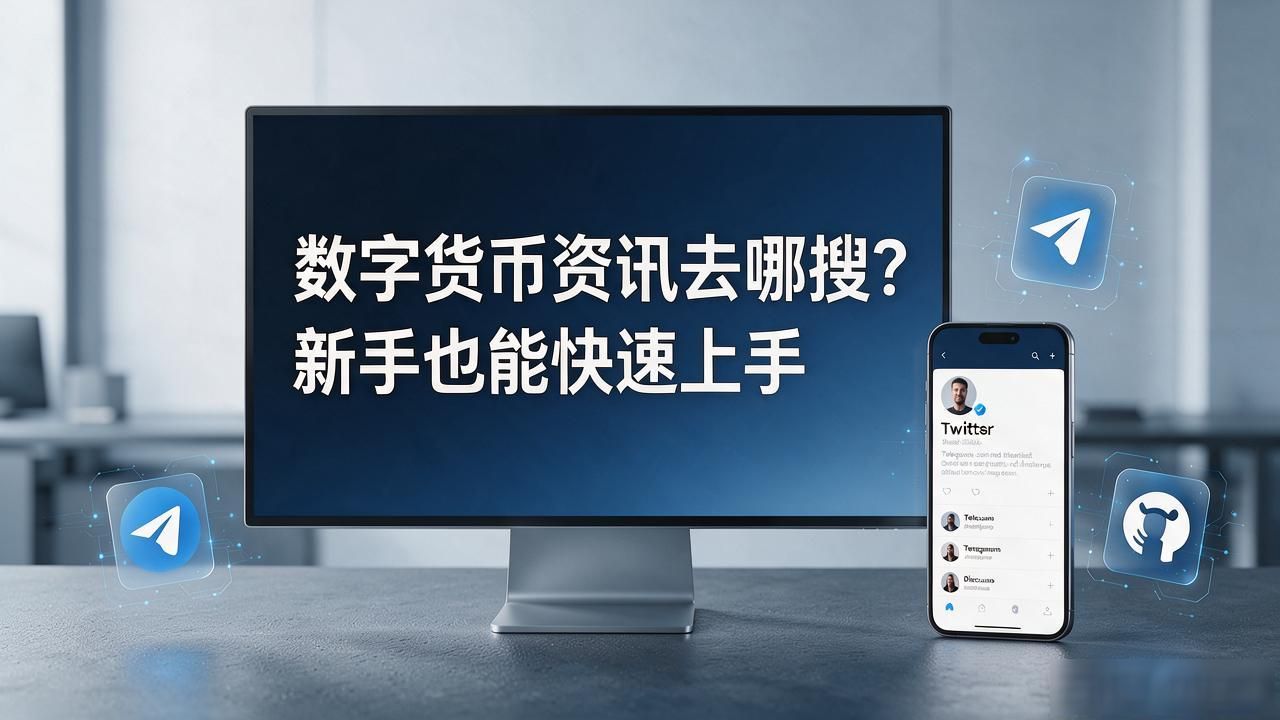 数字货币资讯去哪搜？新手也能快速上手