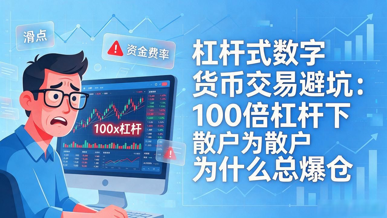 杠杆式数字货币交易避坑：100倍杠杆下散户为什么总爆仓
