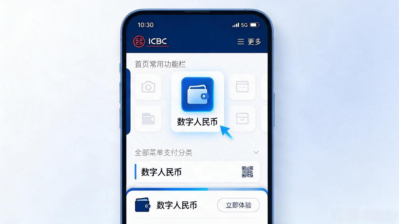 搜索数字人民币工行App_工行App数字人民币入口_工行app的数字货币在哪里