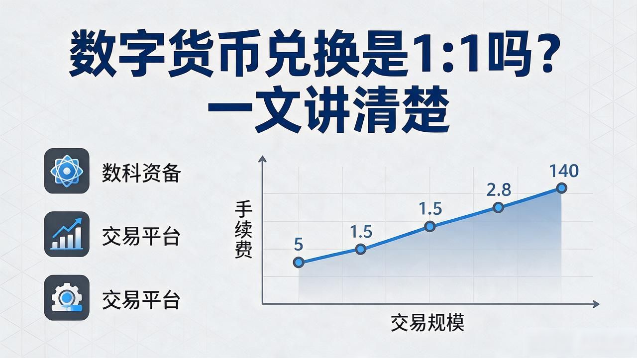 数字货币是一对一换吗_新手如何进行数字货币兑换_数字货币之间兑换比例是否为1:1