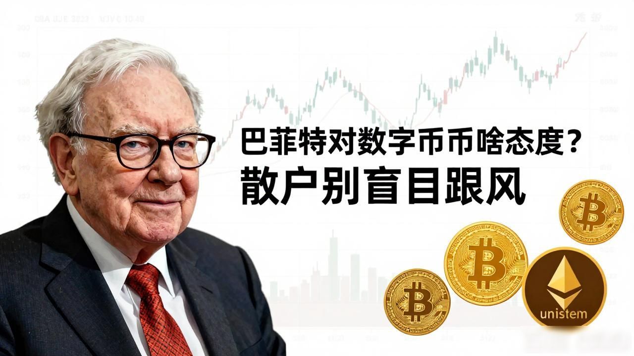 巴菲特对数字货币的态度_巴菲特装数字货币_巴菲特为何不投资加密货币