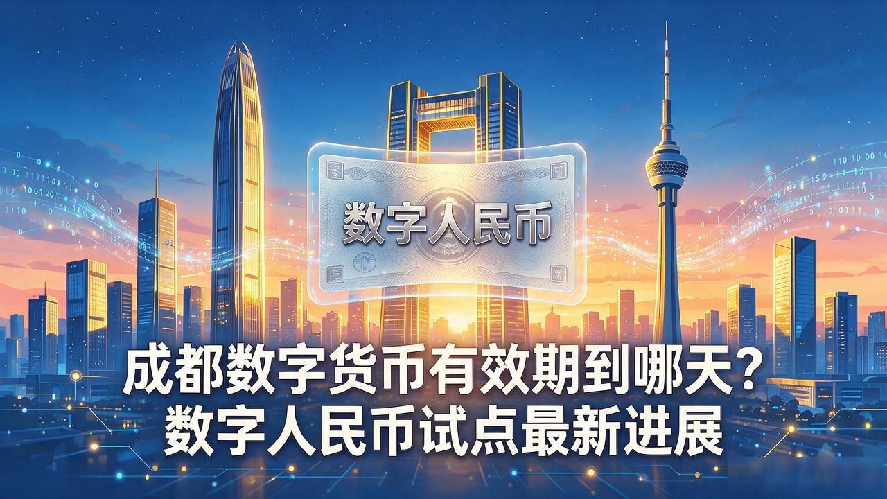 成都数字货币有效期到哪天？数字人民币试点最新进展