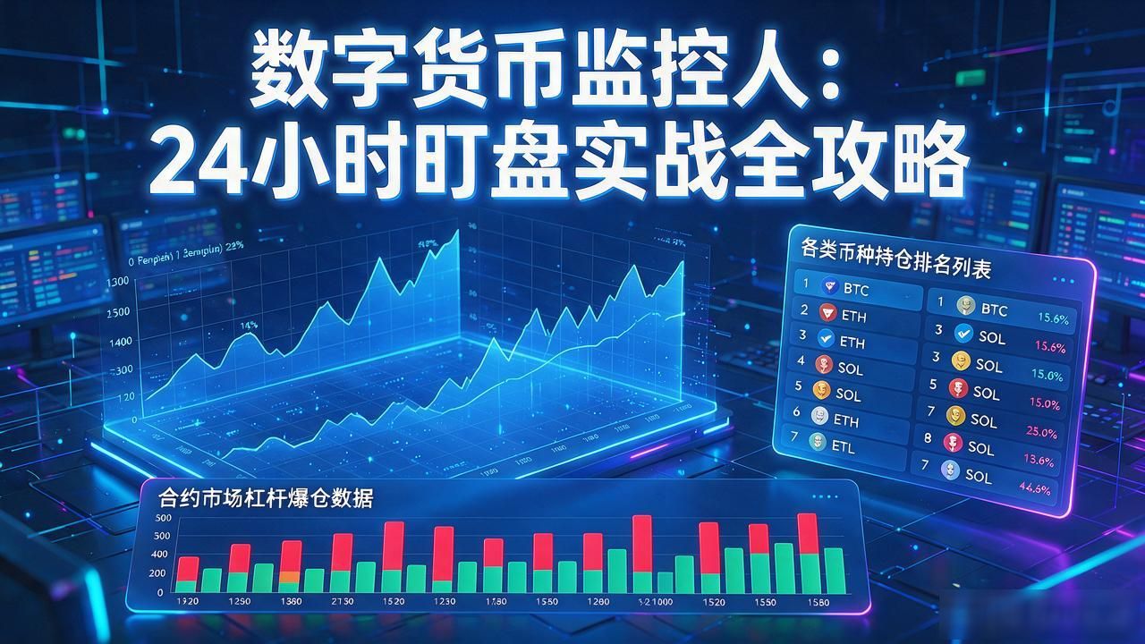 加密货币市场监控核心基本功_数字货币监控人_数字货币圈监控人必备技术工具