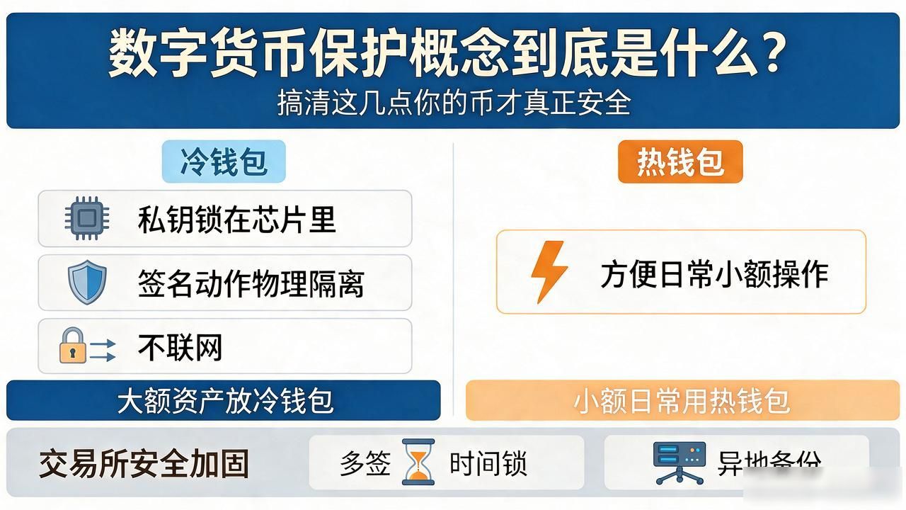 数字货币保护概念到底是什么？搞清这几点你的币才真正安全