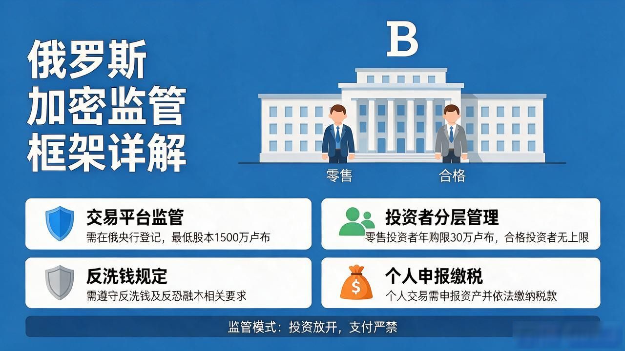 俄罗斯数字货币法详解：加密资产监管框架全解读