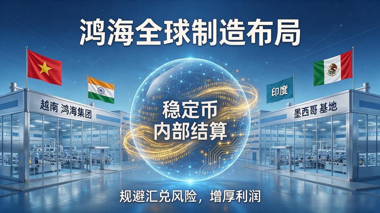 鸿海下场搞数字货币，跟炒币是两回事，制造业大佬算的是另一本账