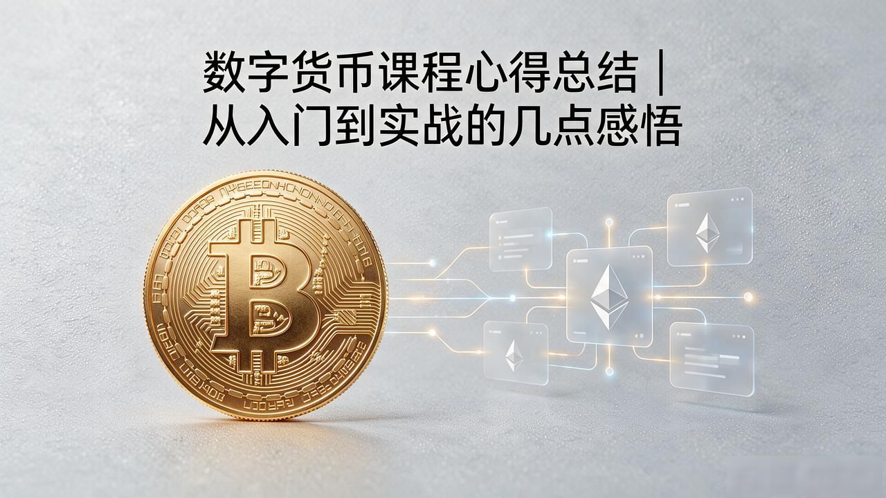 数字货币课程心得总结 | 从入门到实战的几点感悟