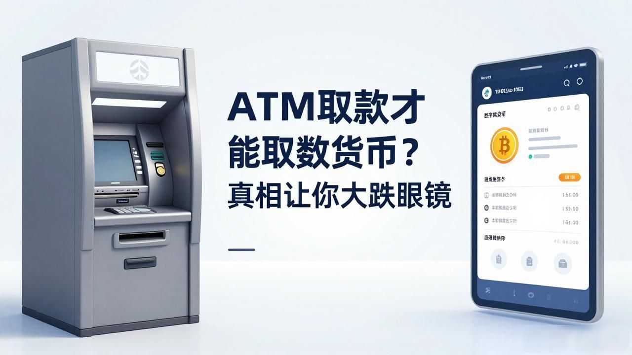 ATM取款机能取数字货币？真相让你大跌眼镜