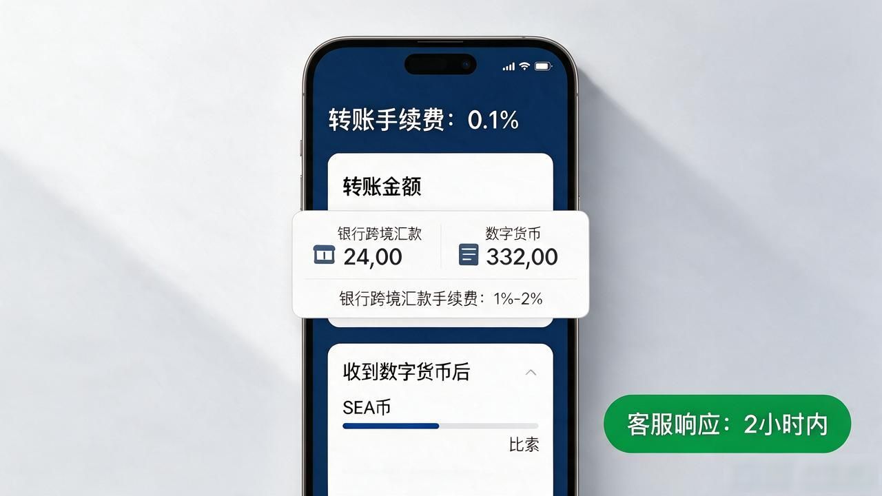 SEA数字货币钱包安全吗？跨境商户用了半年的真实感受