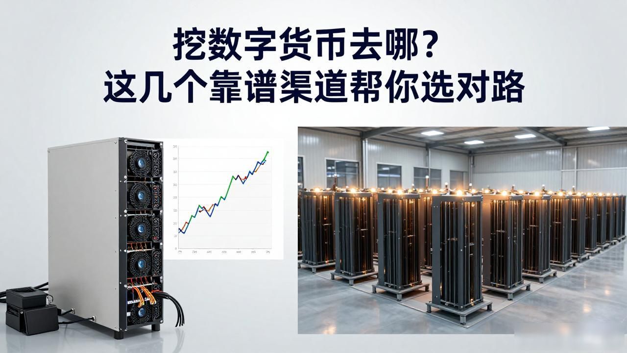 挖数字货币去哪？这几个靠谱渠道帮你选对路