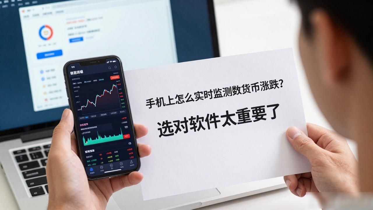 手机上怎么实时监测数字货币涨跌？选对软件太重要了