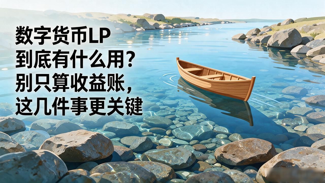 数字货币LP到底有什么用？别只算收益账，这几件事更关键