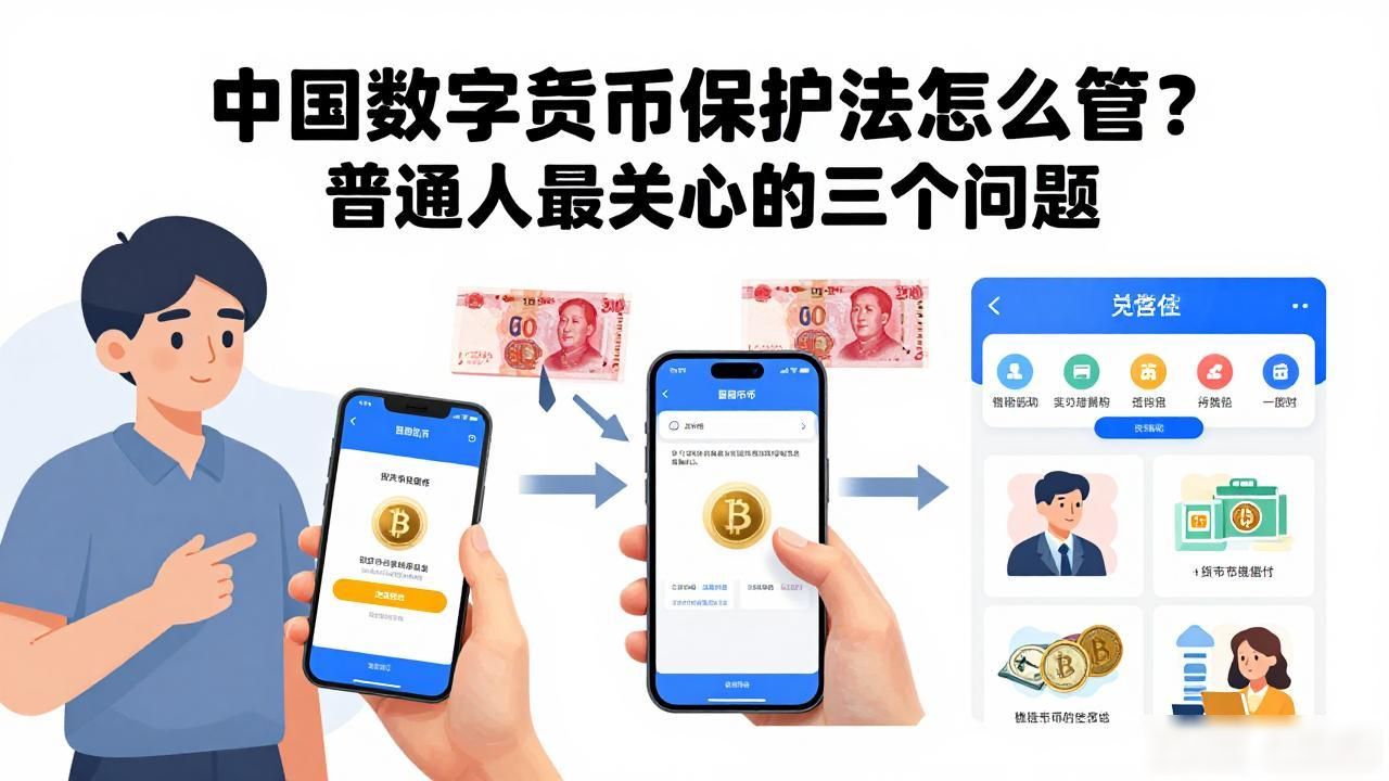 中国数字货币保护法怎么管？普通人最关心的三个问题
