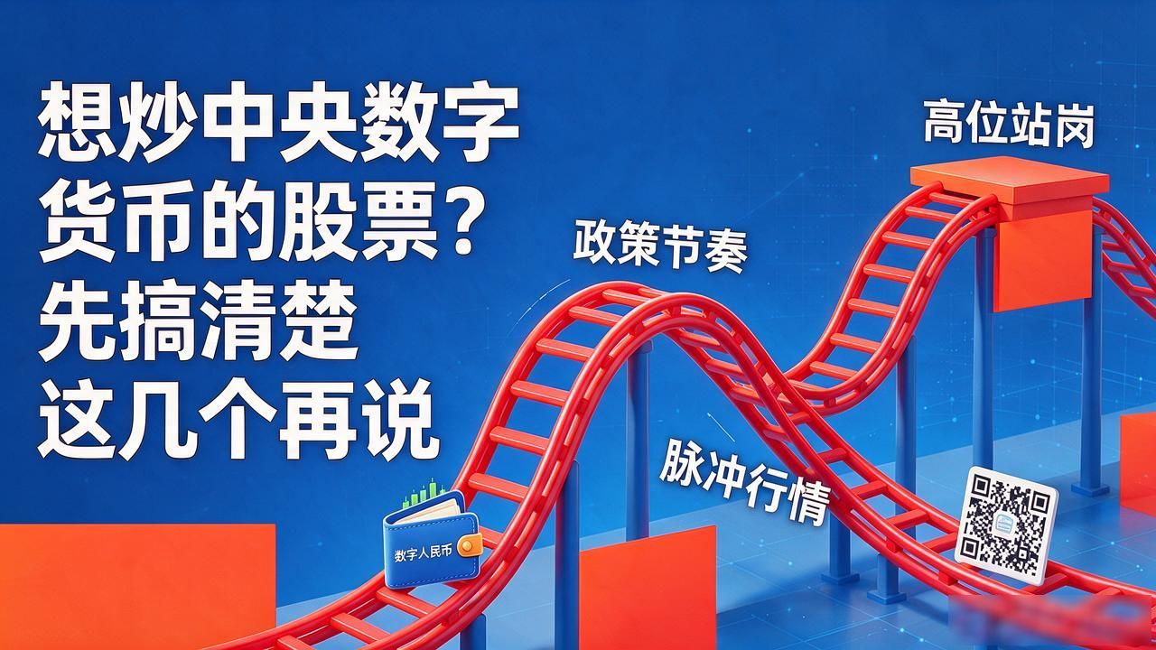 想炒中央数字货币的股票？先搞清楚这几个再说