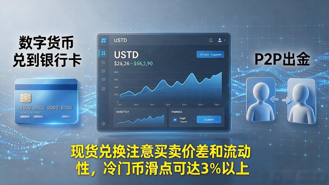 数字货币怎么兑到银行卡？P2P出金流程和坑一次说清