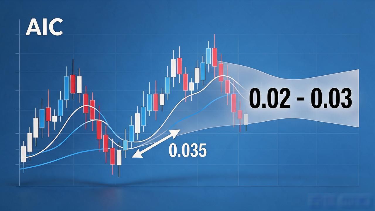 AIC币价格分析支撑位0.03美元_aic数字货币价格_AIC币主网升级对价格影响