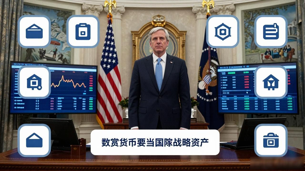 美国财长说数字货币要当国家战略资产，比特币真要进国库了