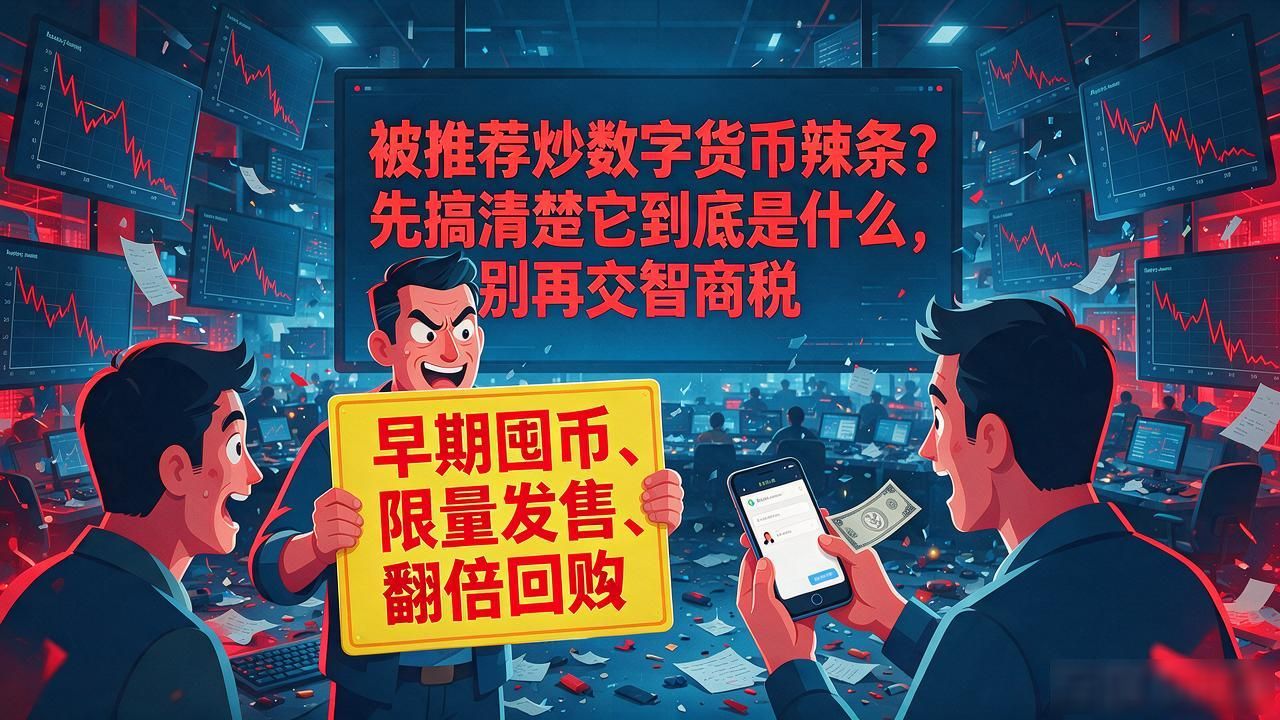 被推荐炒数字货币辣条？先搞清楚它到底是什么，别再交智商税