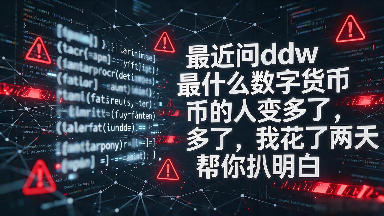 最近问ddw是什么数字货币的人变多了，我花了两天帮你扒明白