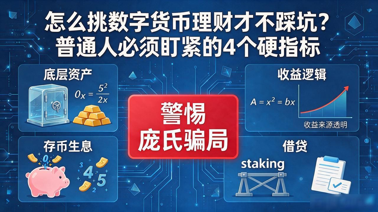 如何挑选数字货币理财_发行主体牌照查询_数字货币理财选择标准