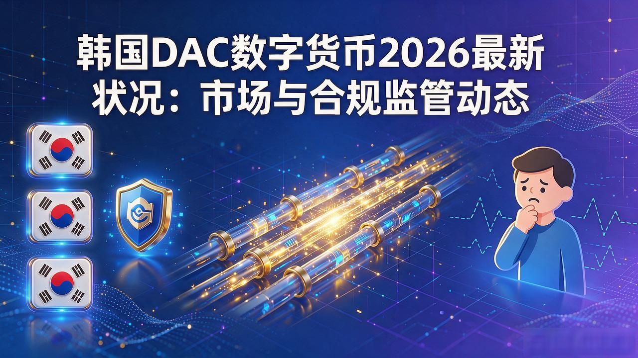 韩国DAC数字货币2026最新状况：市场与合规监管动态