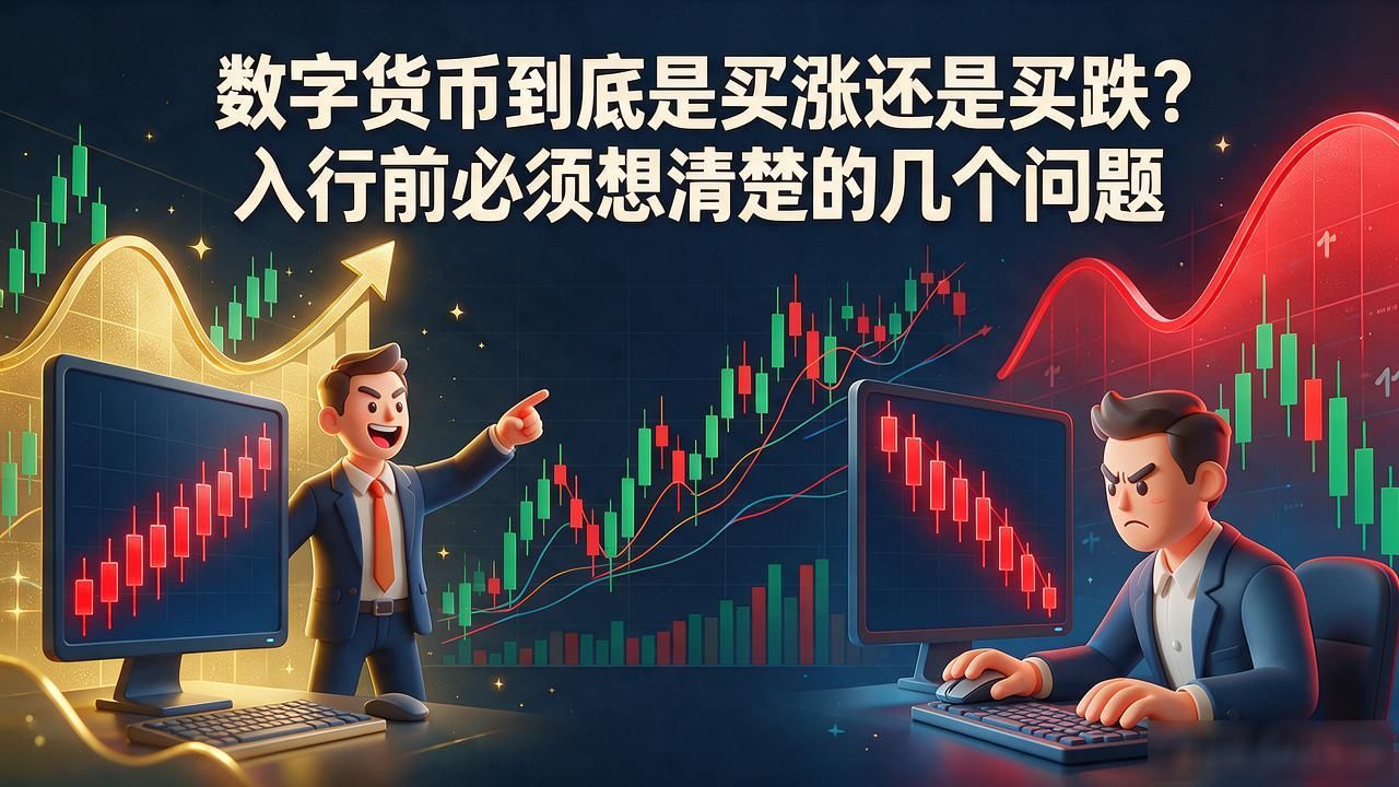 数字货币是买涨买跌吗_数字货币买涨买跌工具区别_合约做空杠杆风险与现货对比