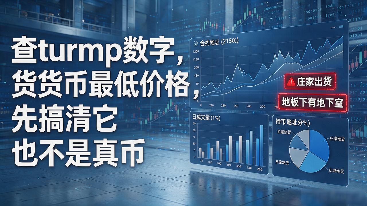 查turmp数字货币最低价格，先搞清它是不是真币