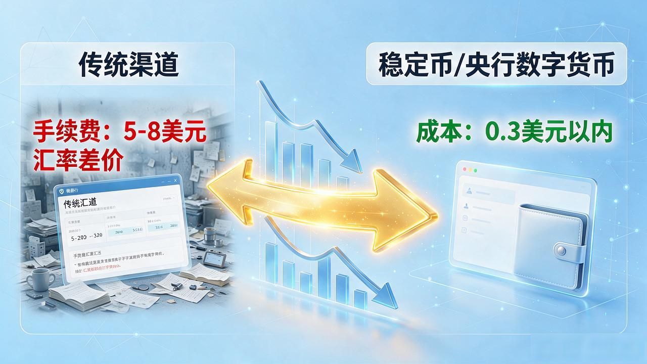 数字货币的优势特点讲透了：跨境结算快、成本低、全程可追溯