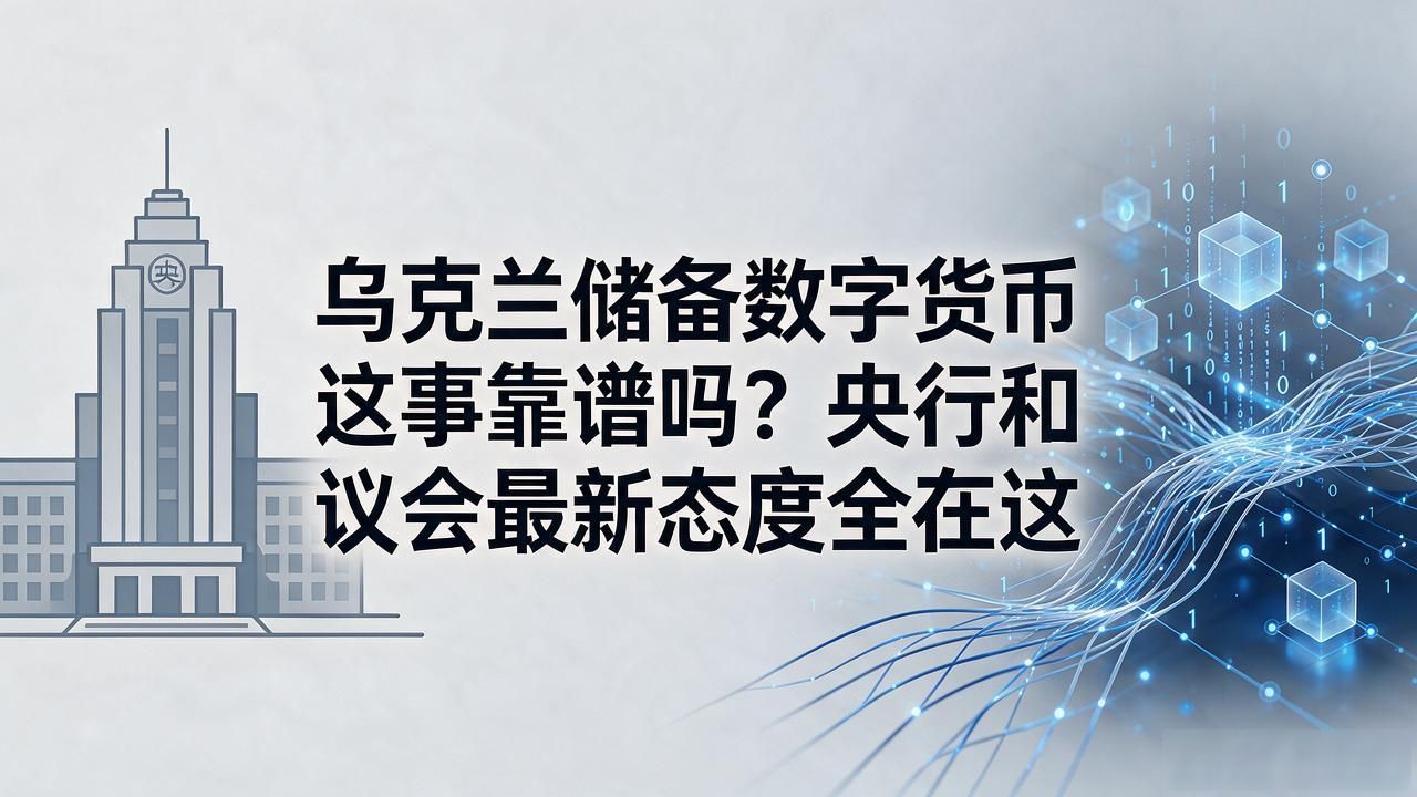 乌克兰加密资产监管法案进展_乌克兰储备数字货币_乌克兰央行数字货币外汇储备评估