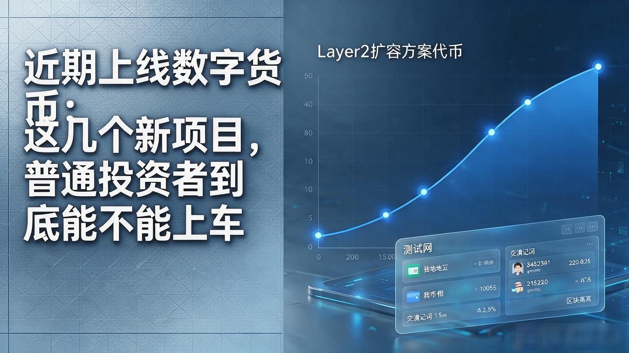 近期上线数字货币：这几个新项目，普通投资者到底能不能上车