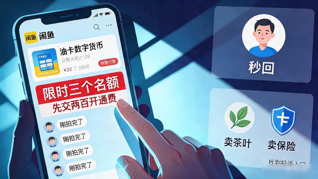 搜了咸鱼油卡数字货币，别急着下单，老司机跟你说几句大实话