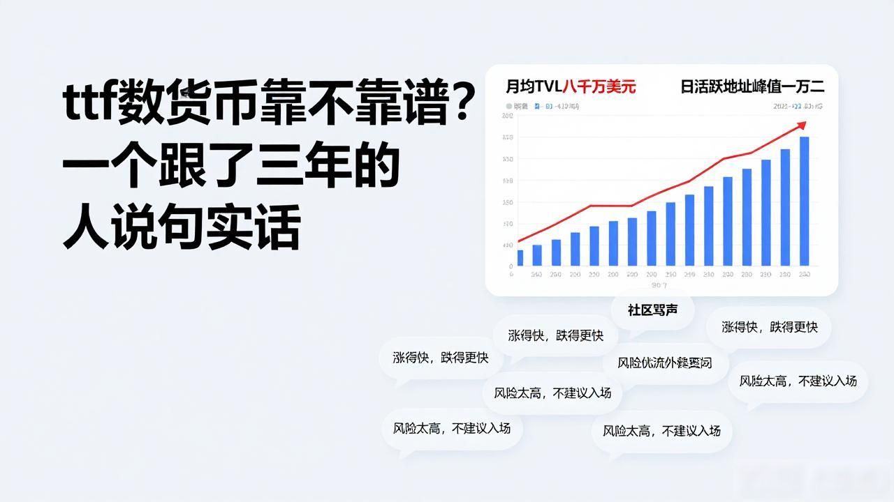 ttf数字货币靠不靠谱？一个跟了三年的人说句实话