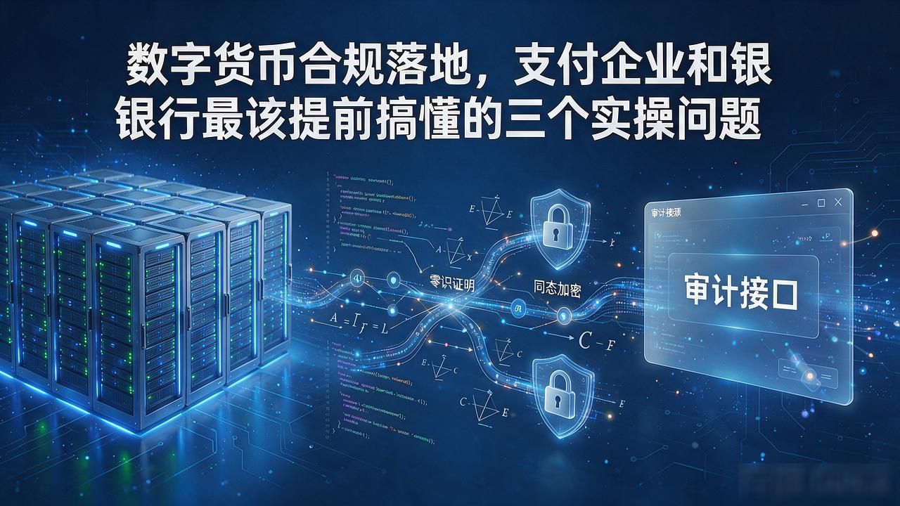 数字货币合规落地，支付企业和银行最该提前搞懂的三个实操问题