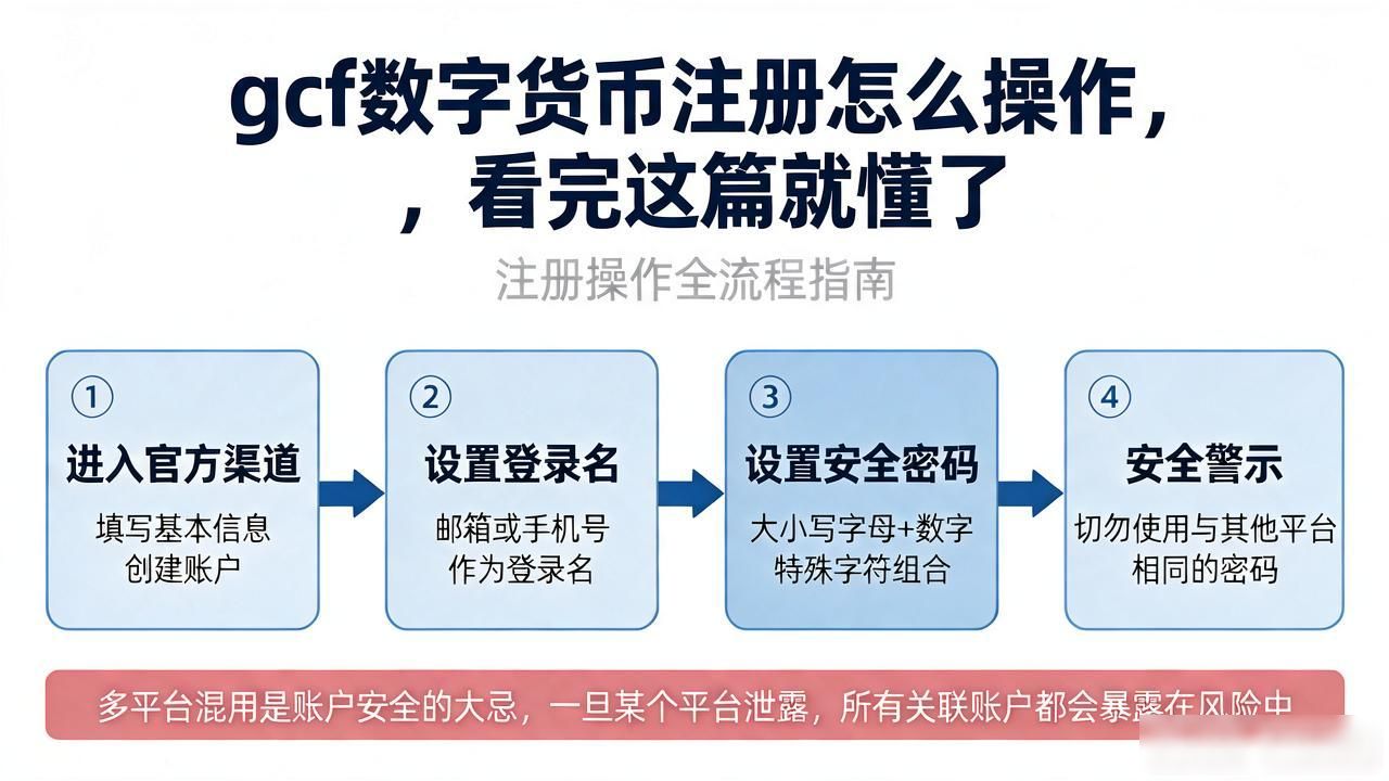gcf数字货币注册怎么操作，看完这篇就懂了